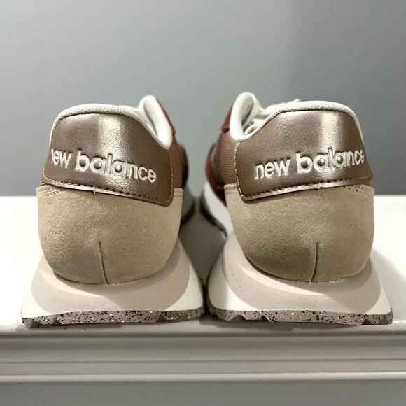 🌻🆕LAST ONE!!! NEW BALANCE 237 Womens Retro Sneaker-Copper/Silver-SIZE 7.5 - Picture 13 of 14